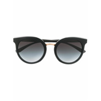Dolce & Gabbana Eyewear Óculos de sol redondo DG4371 - Preto