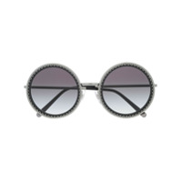 Dolce & Gabbana Eyewear round frame sunglasses - Preto