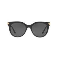 Dolce & Gabbana Eyewear round tinted sunglasses - Preto