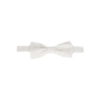 Dolce & Gabbana Gravata borboleta de seda - Branco