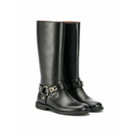 Dolce & Gabbana Kids Bota cano longo - Preto