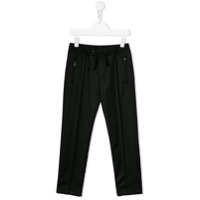 Dolce & Gabbana Kids Calça com cós elástico - Preto