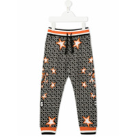 Dolce & Gabbana Kids Calça esportiva DG com estampa de estrela - Preto