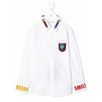 Dolce & Gabbana Kids Camisa com patch - Branco