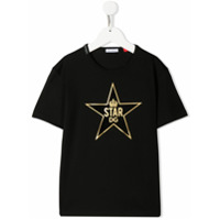 Dolce & Gabbana Kids Camiseta com estampa de estrelas - Preto