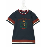 Dolce & Gabbana Kids Camiseta com estampa Napoleon - Azul