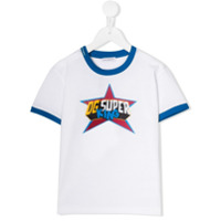 Dolce & Gabbana Kids Camiseta com estampa Superhero - Branco