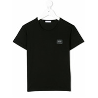 Dolce & Gabbana Kids Camiseta com logo - Preto