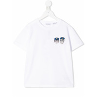 Dolce & Gabbana Kids Camiseta com patch - Branco