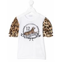 Dolce & Gabbana Kids Camiseta DG Fan Club - Branco