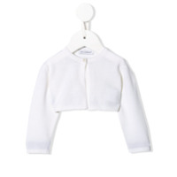 Dolce & Gabbana Kids Cardigan com botão único - Branco