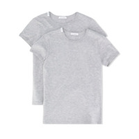 Dolce & Gabbana Kids Conjunto 2 peças de camiseta mangas curtas - Cinza