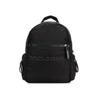Dolce & Gabbana Kids Mochila com logo - Preto
