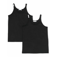 Dolce & Gabbana Kids Pacote com 2 regatas - Preto