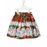 Dolce & Gabbana Kids Saia com estampa floral - Estampado