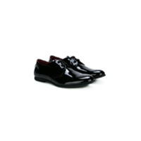 Dolce & Gabbana Kids Saparo derby de couro - Preto