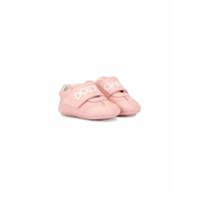 Dolce & Gabbana Kids Sapato para bebê com velcro - Rosa