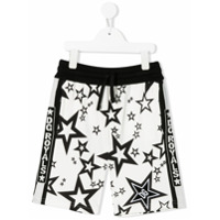 Dolce & Gabbana Kids Short com estampa de estrelas - Branco