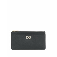 Dolce & Gabbana leather multi-pocket logo wallet - Preto