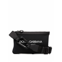 Dolce & Gabbana Pochete com estampa de logo - Preto