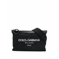 Dolce & Gabbana Pochete com logo gravado - Preto