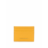 Dolce & Gabbana Porta-cartões com placa de logo - Amarelo