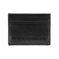 Dolce & Gabbana Porta-cartões de couro - Preto