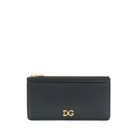 Dolce & Gabbana Porta-cartões retangular Baroque DG - Preto