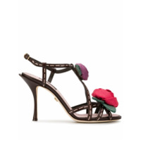 Dolce & Gabbana Sandália com aplicação Keira - Rosa