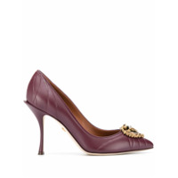 Dolce & Gabbana Sapato Devotion de couro - Roxo