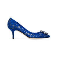 Dolce & Gabbana Scarpin 'Bellucci' de couro - Azul