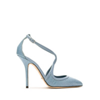 Dolce & Gabbana Scarpin de couro salto alto - Azul