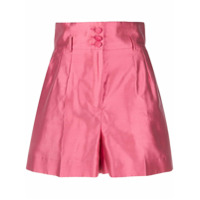 Dolce & Gabbana Short com efeito de cetim - Rosa