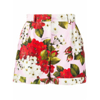 Dolce & Gabbana Short com estampa floral - Rosa
