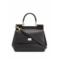 Dolce & Gabbana Sicily leather handbag - Preto