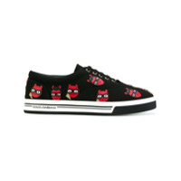 Dolce & Gabbana Tênis 'Brooklyn' com patches - Preto
