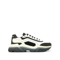 Dolce & Gabbana Tênis cano baixo com solado chunky - Preto