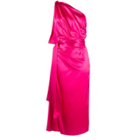 Dolce & Gabbana Vestido ombro único de seda - Rosa