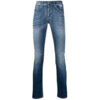 Dondup Calça jeans skinny cintura baixa - Azul