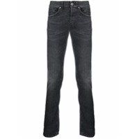 Dondup Calça jeans skinny cintura média - Preto
