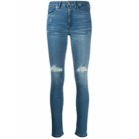 Dondup Calça jeans skinny com cintura alta - Azul