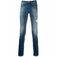 Dondup Calça jeans skinny com lavagem estonada - Azul
