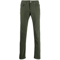 Dondup Calça jeans skinny George cintura baixa - Verde