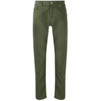 Dondup Calça jeans slim cintura baixa - Verde
