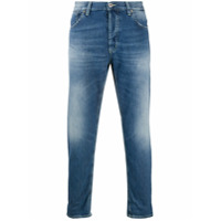 Dondup Calça jeans slim com cintura média - Azul