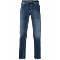 Dondup Calça jeans slim com lavagem estonada - Azul