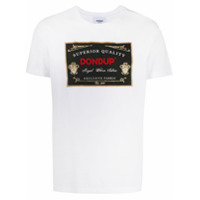 Dondup Camiseta com estampa de logo - Branco