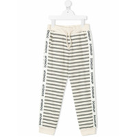 Dondup Kids Calça com logo lateral - Neutro