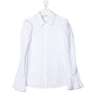 Dondup Kids Camisa com detalhe de tachas - Branco