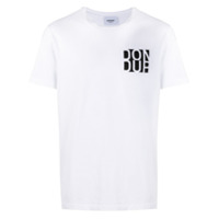 Dondup short-sleeved branded T-shirt - Branco